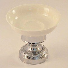Мыльница настольная Magliezza Fiore 80108-cr