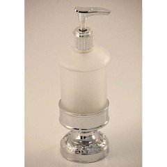 Дозатор жидкого мыла настольный Magliezza Fiore 80109-cr