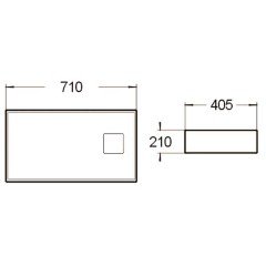 Раковина накладная Sturm Element ST-EL237100-NBNCR