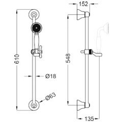 Душевой гарнитур Sturm Classica ST-CLA-35060-CR