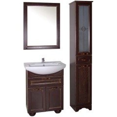 Комплект мебели ASB-Woodline Бергамо 65 орех массив ясеня