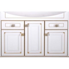 Комплект мебели ASB-Woodline Верона 85 белый массив ясеня