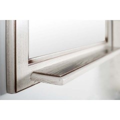 Зеркало ASB-Woodline Верона 85 бежевый массив ясеня