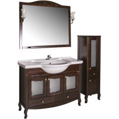 Зеркало ASB-Woodline Флоренция 105 бук тироль массив ясеня