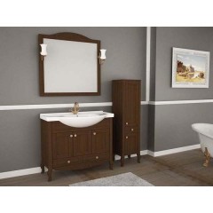 Тумба с раковиной ASB-Woodline Флоренция 105 бук тироль массив ясеня