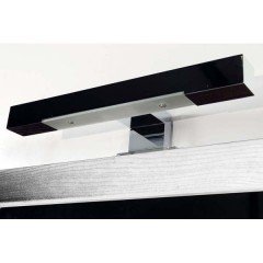 Зеркало ASB-Woodline Римини 80 белый массив ясеня