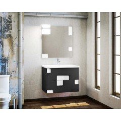 Комплект мебели Opadiris Smile Санторини 80 серый