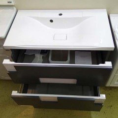 Комплект мебели Opadiris Smile Санторини 80 серый