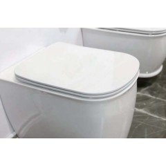 Унитаз приставной BelBagno Prado BB10150CB+BB10150SC
