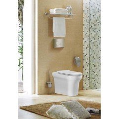 Унитаз приставной BelBagno Vella BB829CB+BB2019SC