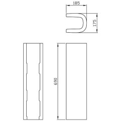Тюльпан BelBagno Vella BB8295L+BB8295P