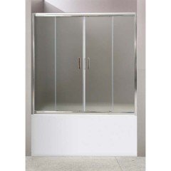 Шторка на ванну BelBagno Uno UNO-VF-2-170/145-C-Cr