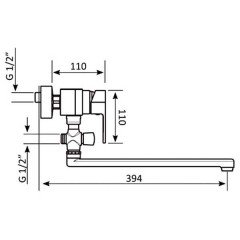 Набор для ванной комнаты Gro Welle MDR722 + DUS115 + DUS203