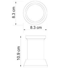 Стакан WasserKRAFT Donau K-2428