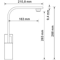 Смеситель для кухни WasserKRAFT Alme 1507