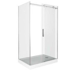 Душевое ограждение GooDDooR Galaxy WTW-120-C-CH+SP-90-C-CH