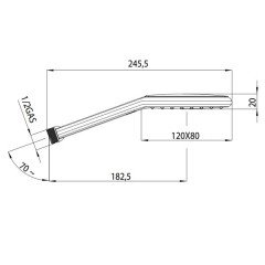 Душевой гарнитур Bossini Agua Fit Air DA50462.030