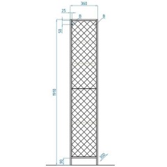 Пенал Style Line Агат 36