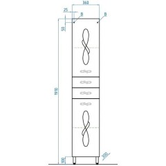 Пенал Style Line Венеция 36