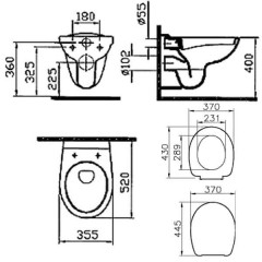 Комплект VitrA Normus 9773B003-7200