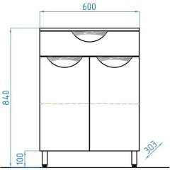 Комод Style Line Жасмин 60