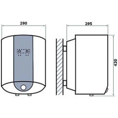 Водонагреватель накопительный Thermex Blitz IBL 10 O
