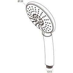 Ручной душ Am.Pm Bliss L F0253000