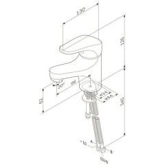 Смеситель для раковины Am.Pm Joy F8502100