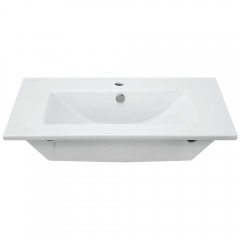 Раковина мебельная Sanita Luxe Quadro 75 QDR75SLWB01