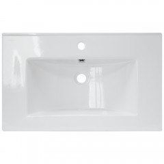 Раковина мебельная Sanita Luxe Quadro 75 QDR75SLWB01