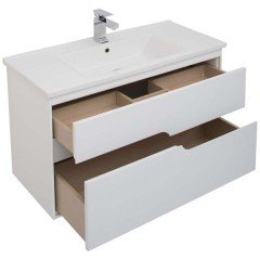 Комплект мебели Aquanet Модена 100 белый 00199303
