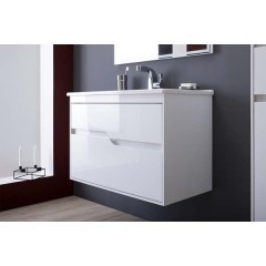 Тумба с раковиной Aquanet Модена 75 белый 00198486 + 00182319