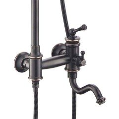 Душевая система Timo Adelia SX-6010/04 black antique