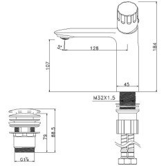 Смеситель для раковины Lemark Wing LM5306C