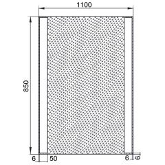 Зеркало Aquanet Форли 11085 LED 00196662