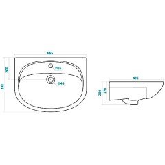 Комплект мебели Triton Диана 65 L