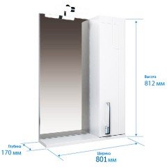 Комплект мебели Triton Диана 80