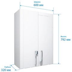 Шкаф подвесной Triton Диана 60 002.12.0600.102.01.01 U