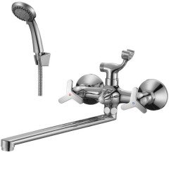 Смеситель универсальный Rossinka Silvermix RS40-84