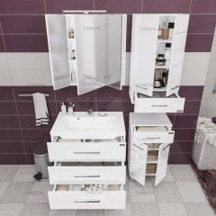 Шкаф подвесной СаНта Омега 48x90 407004