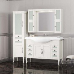 Комплект мебели Opadiris Мираж 120 слоновая кость