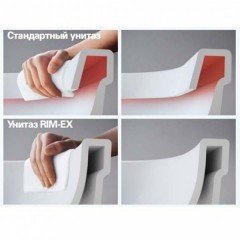 Унитаз VitrA Sento 9830B003-7203 Rim-ex