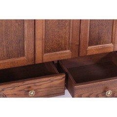 Тумба с раковиной ASB-Woodline Салерно 105 массив ясеня