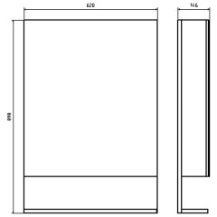 Комплект мебели ASB-Mebel Мираж 65