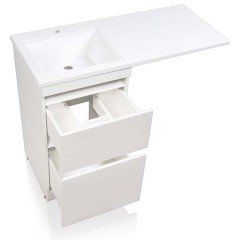 Тумба под раковину Style Line ElFante Даллас 110 напольная белый СС-00000388
