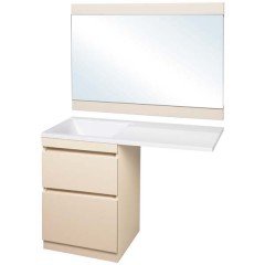 Тумба под раковину Style Line ElFante Даллас 120 напольная крем CC-00000425