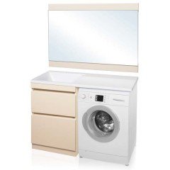 Тумба под раковину Style Line ElFante Даллас 120 напольная крем CC-00000425