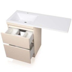 Тумба под раковину Style Line ElFante Даллас 120 напольная крем CC-00000425
