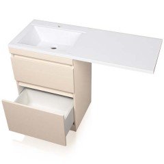 Тумба под раковину Style Line ElFante Даллас 120 напольная крем CC-00000425