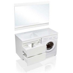 Комплект мебели Style Line ElFante Даллас 120 подвесной белый L